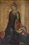 Simone Martini The Madonna From the Annunciation oil on canvas